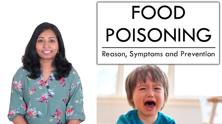 FOOD POISONING in Babies and Kids | Reason, Symptoms and Prevention