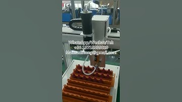 Online auto-dispensing machine, production line with speed-up chain, precise glue application, visio