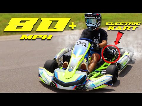 INSANE 80+MPH Electric Go-Kart // Surron E-Kart 