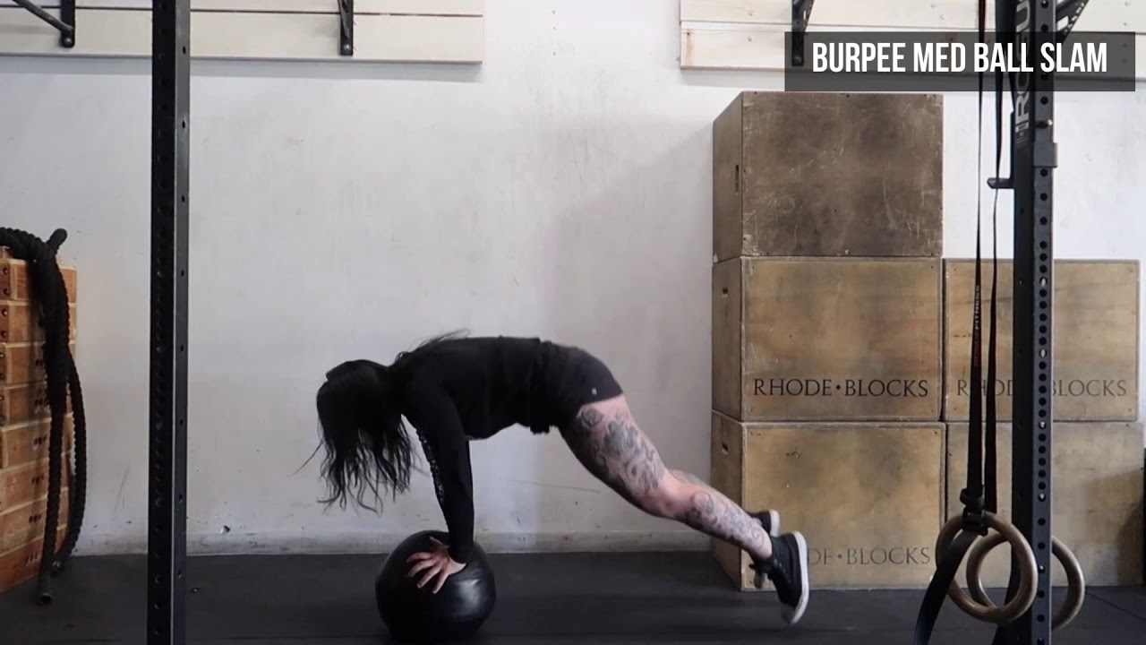 Burpee Med Ball Slam YouTube