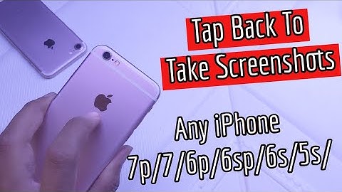 Get iOS 14 Back Tap Feature On any iPhone 6/6p/7/7p/5s/5se