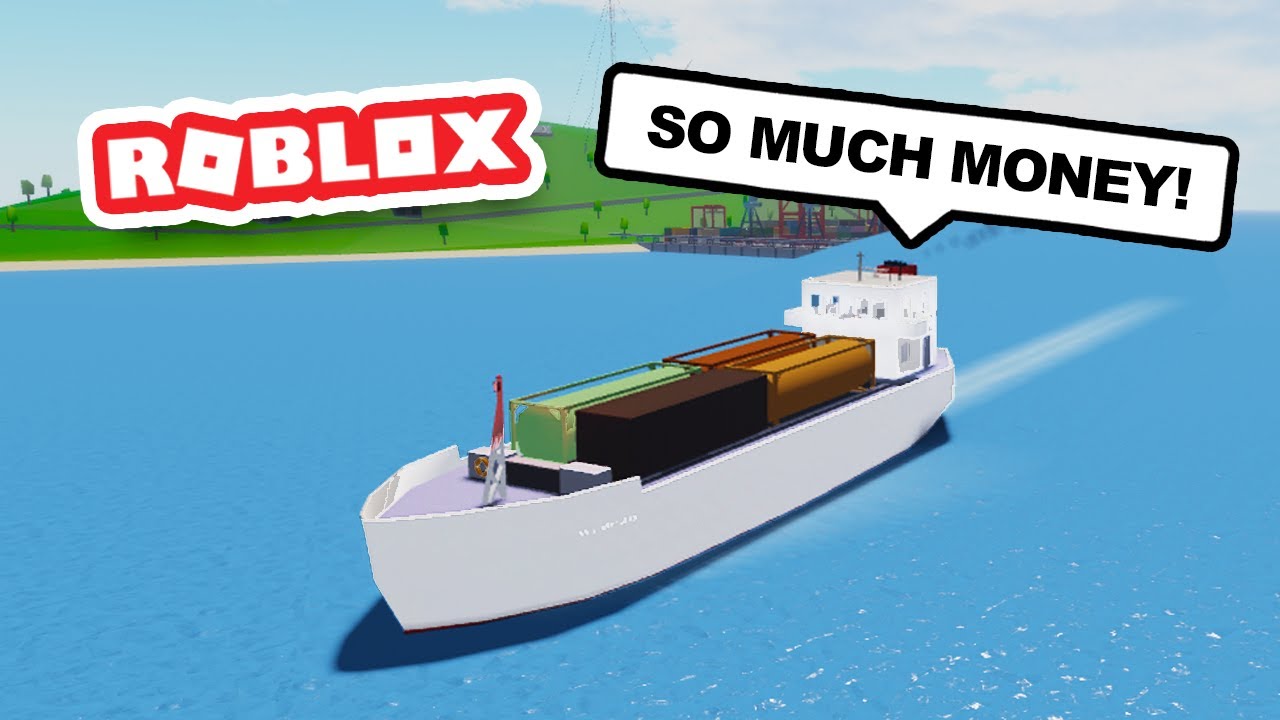 Creating My Own Shipping Company In Roblox Shipping Lanes Youtube - roblox game where you transport cargo in a ship
