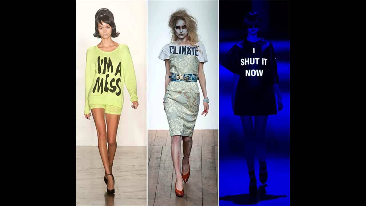 Let Your Clothes Speak For You: The Word Print Fashion Trend Let Your Clothes Speak For You: The Word Print Fashion Trend