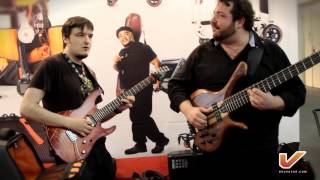 Enjoy Martin Miller and Federico Malaman performing at the Gruv Gear booth at Musikmesse 2013 Part 2 chords