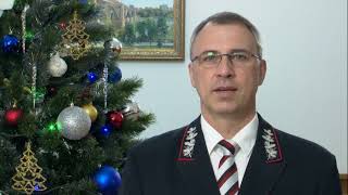 Новогоднее поздравление от начальника ЗСЖД Александра Грицая