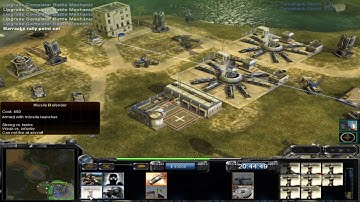 Command & Conquer Contra Mod: Super Weapon General vs Nuke General vs Stealth General