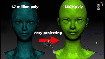 How to use PROJECTion in ZBrush