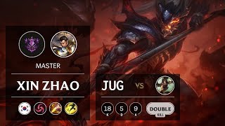 Xin Zhao Jungle vs Nidalee - KR Master Patch 9.24