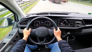 2022 VW T6.1 Transporter - pov test drive