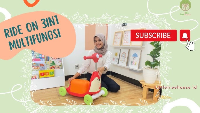 Toy 12 Kids Hop Baby Skip - Walker Are Scooter Ride 3 in Wagon 1 Activity almost ol YouTube month & Review, On