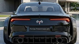 Pontiac Firebird 2026 Le Retour Du Muscle Car Américain À 69 900 Essai Complet France
