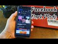 Facebook Dark Mode - Complete Steps #Shorts
