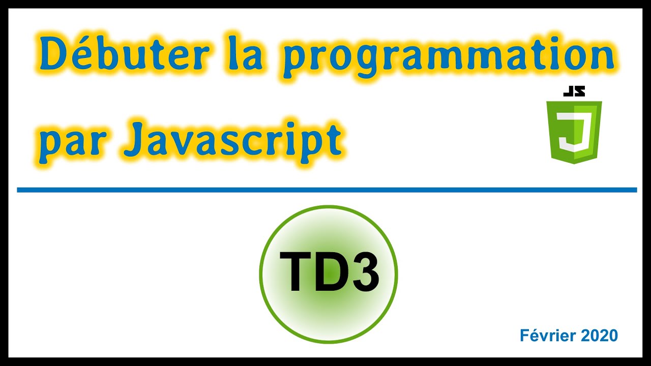Exercice JavaScript Fonction TD3 - YouTube