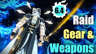 All NEW Anabaseios Gear Sets & Weapons | Patch 6.4 | 4k/UHD