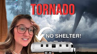 Tornado Warning near Houston, Texas | Severe Weather in our RV