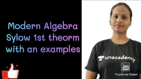 Sylows First theorem definition with an Examples ||Modern algebra|| ||Group Theory||