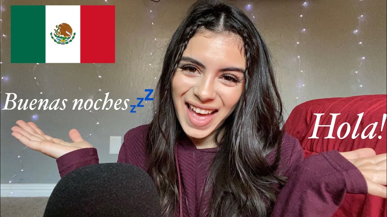 Asmr| Teaching you basic Spanish( up close whispers)👩🏻‍🏫