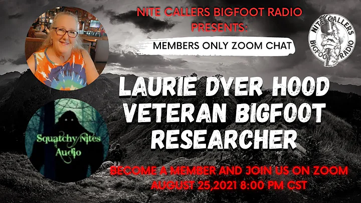 Members Only Zoom Chat with Laurie Dyer Hood