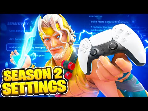 *NEW* Best Controller Settings For Fortnite Season 2! (PS4/PS5/Xbox/PC)