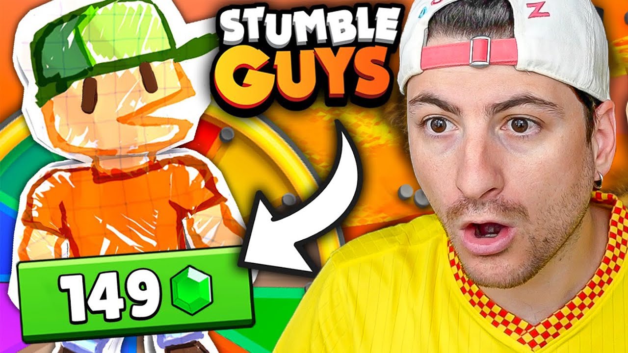 ich DREHE 100x am SCHUL ZEICHNUNGSRAD in Stumble Guys