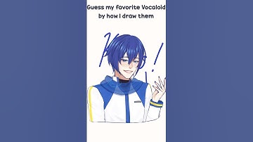 GUESS MY FAVORITE VOCALOID BY HOW I DRAW THEM!!