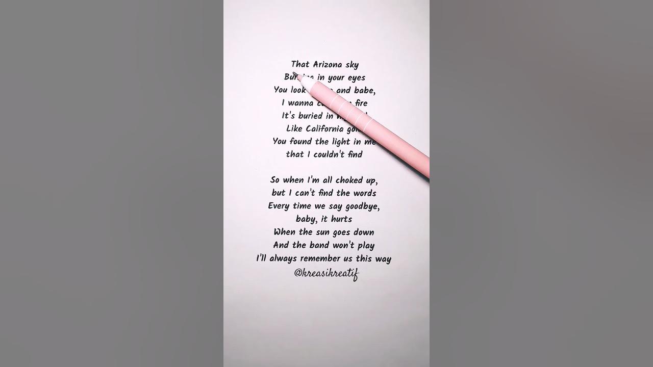 This Heartfelt Song Will Stay With You – Always Remember Us This Way This Heartfelt Song Will Stay With You – Always Remember Us This Way