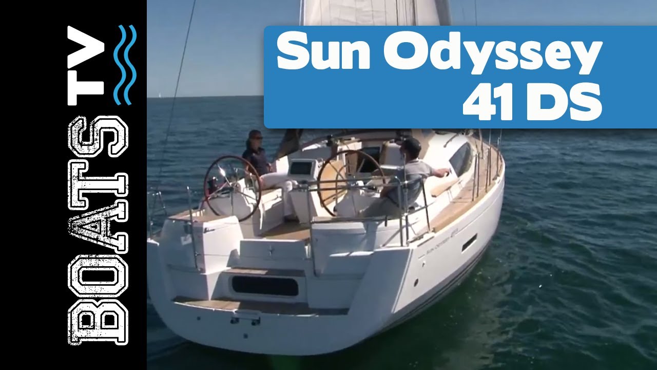 Jeanneau Sun Odyssey 41 DS : voilier grand confort | Boats TV, tests et présentations de bateaux