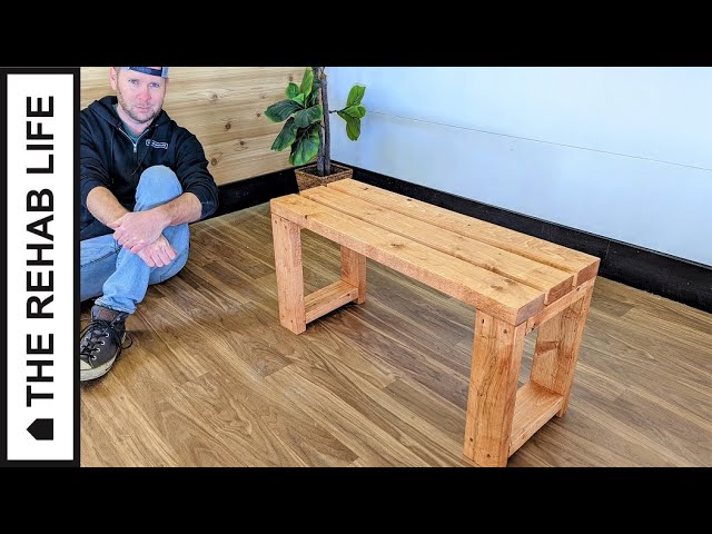 How to Build a Simple Wooden Bench