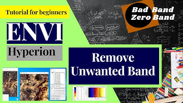 How to remove the bad band from satellite data || How to create radiometric calibration