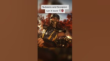 Mortal Kombat 11 Subzero vs Scorpion all intros