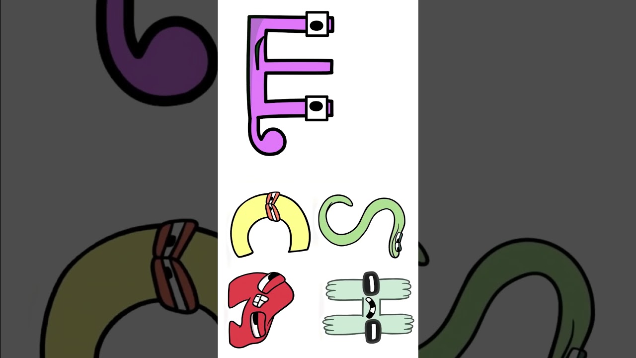 🔴 RU vs EN ALPHABET LORE