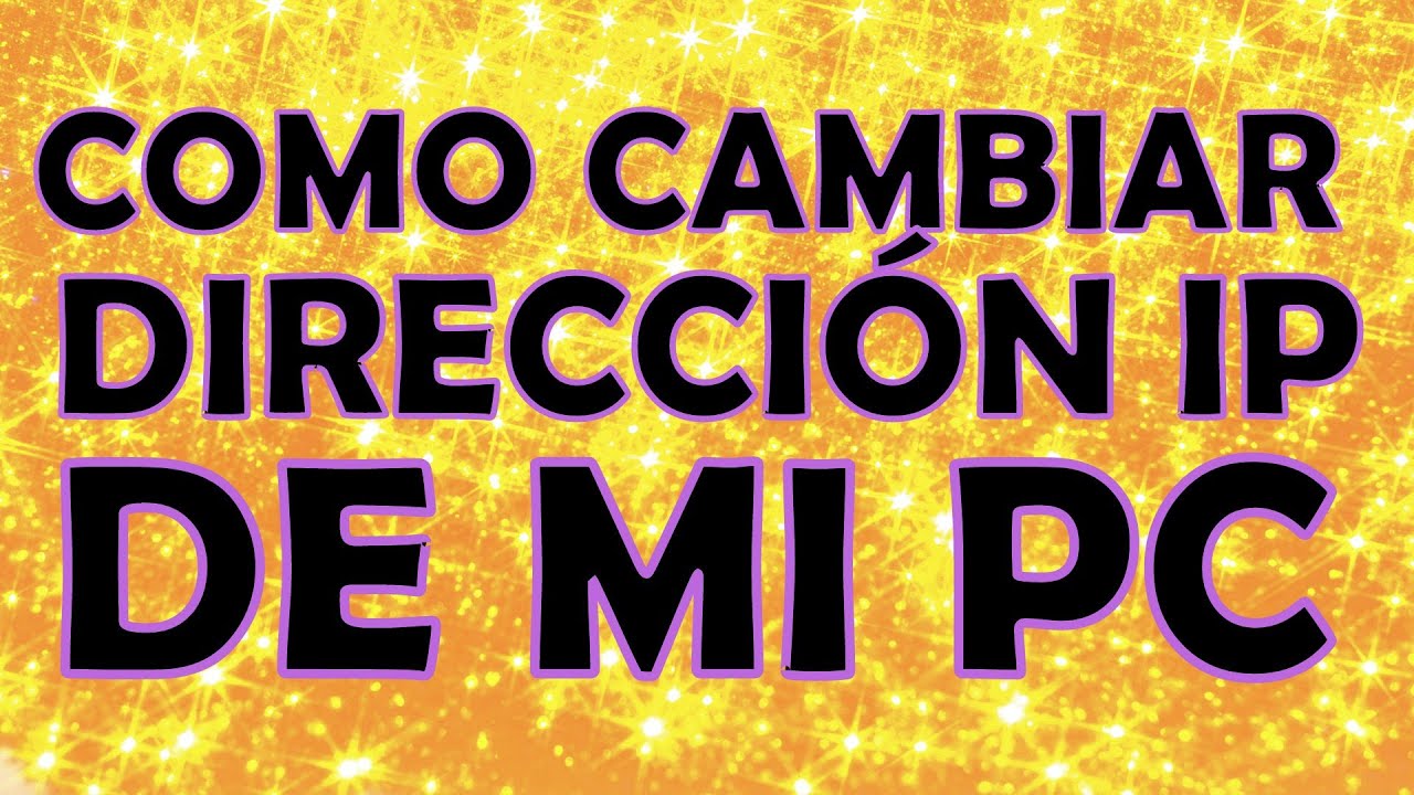 Como cambiar mi ipo