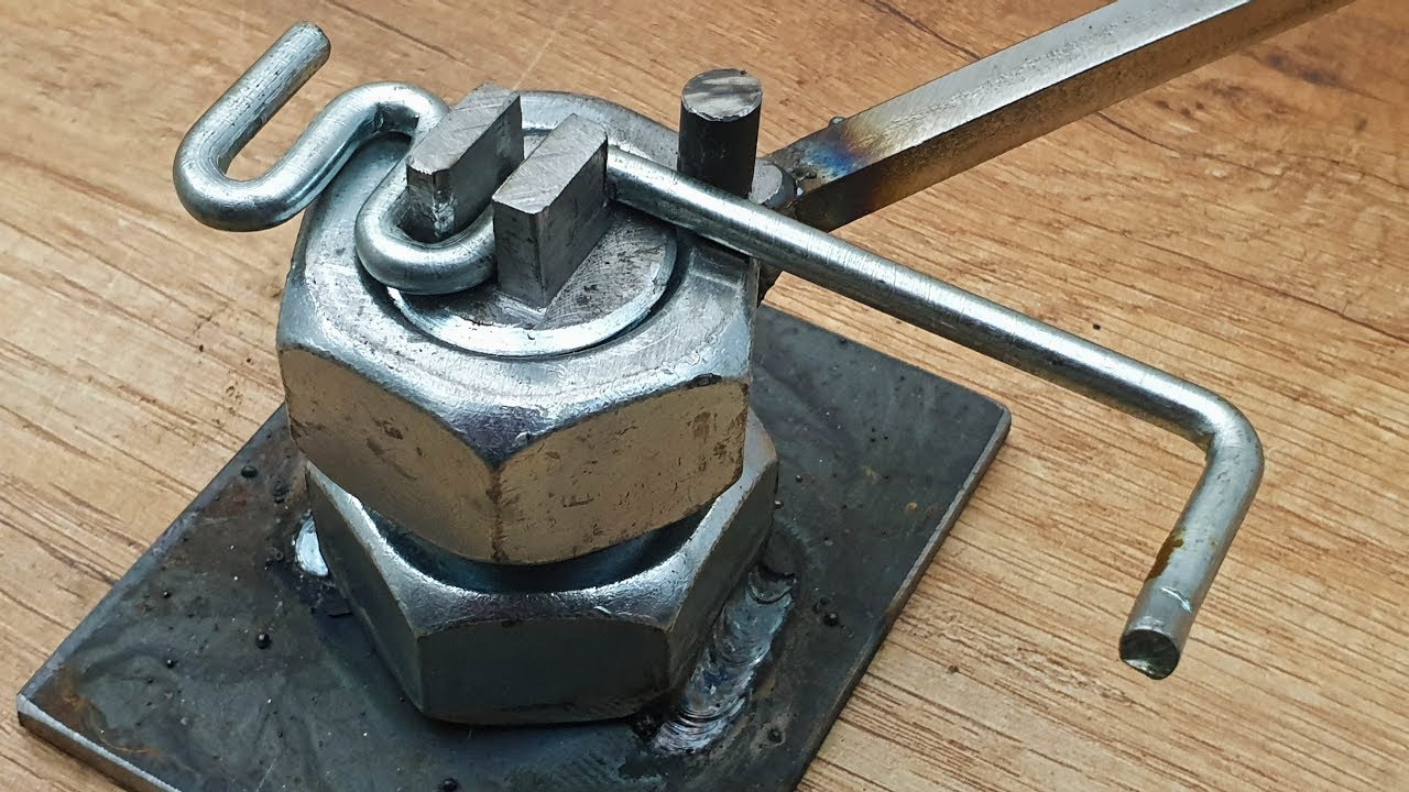 DIY Bender of Steel Nut and Bolt 