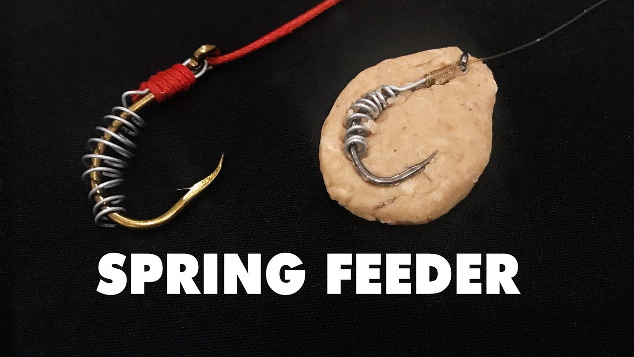 How to tie SPRING FEEDER HOOK - Carp rigs - Best knot for fishing