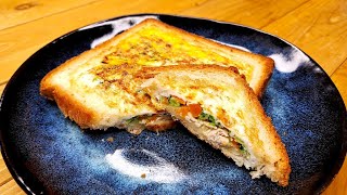 I have never eaten such delicious toast!! Simple and health breakfast toast recipe. by zizi cooking 1,491 views 1 month ago 5 minutes, 27 seconds