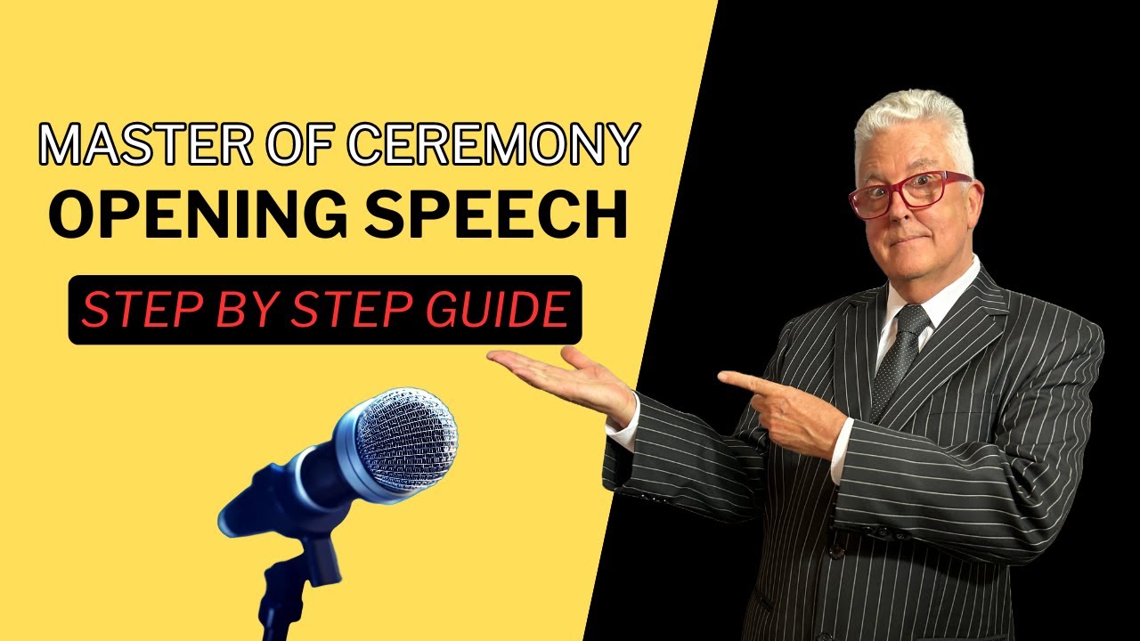 39+ Best Opening Speech Script