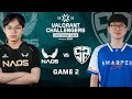 NAOS Vs. SP - Game 2 | VALORANT Challengers Southeast Asia 2025 Split 2 Group Stage | Day 5