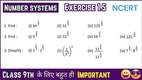 Number System | Chapter 1 Exercise 1.5 | Step-by-Step Solutions and Tips | NCERT | Class 9 Maths