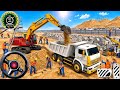 City Road Construction Simulator 2026 🚧 | Heavy Excavator & Truck - Android Gameplay