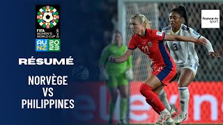 Coupe du monde 2023 (F) : le résumé de Norvège vs Philippines