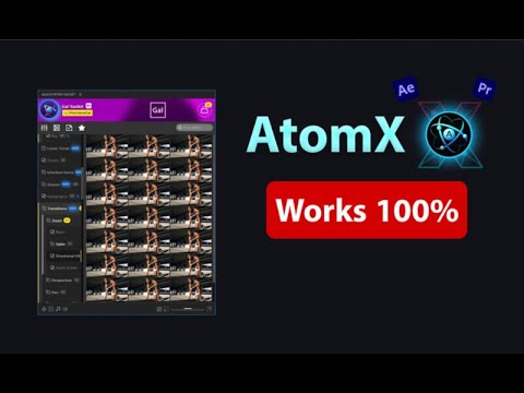 AtomX Extension V3.0.9 for After Effects & Premiere Pro – Free Download ...