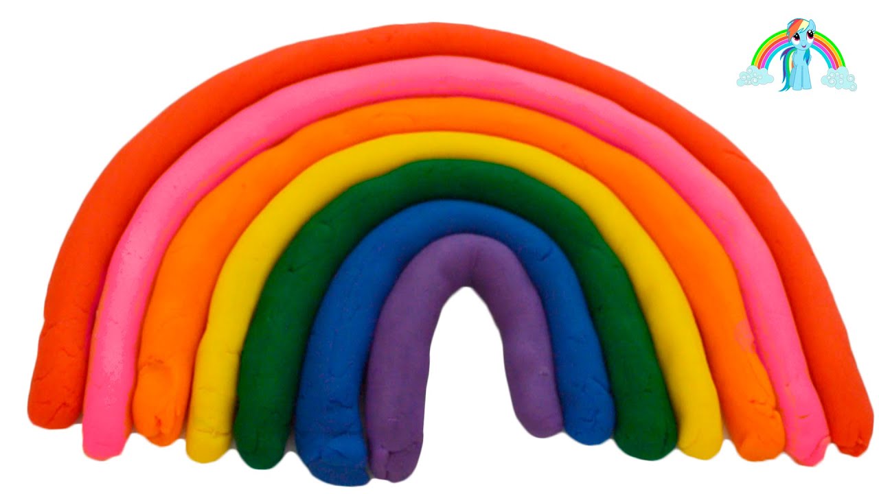 Play Doh Rainbow How to Make Easy , Learn Colors of the Rainbow , Play
