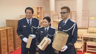 刑務所作業の大切さＰＲ 杉良太郎さんら矯正展を視察