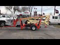 JLG T350 tow behind boom lift for sale