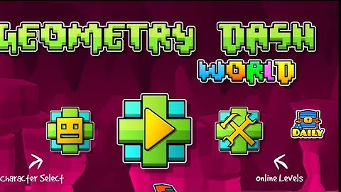 Geometry Dash World - Dashlands & Toxic Factory All Levels