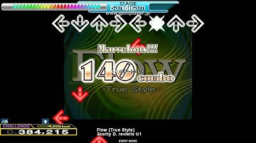 [DDR SuperNOVA] Flow (True Style) (DP CHALLENGE) 譜面確認