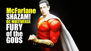 McFarlane Shazam Fury of the Gods Zachary Levi DC Multiverse Action Figure Unboxing and Review