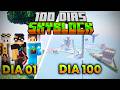 Sobrevivi 100 dias no skyblock em trio com rubiokn  e helliiot