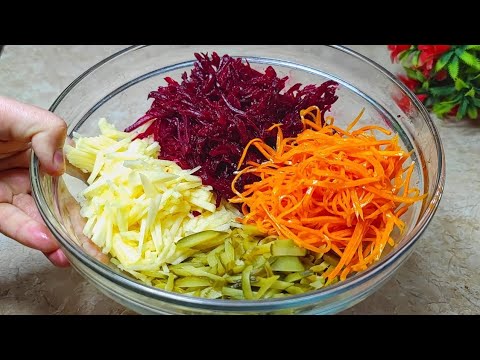 ХИТ САЛАТА СЕЗОНА! ЭТО ПРОСТО БОМБА ! САЛАТ НА КАЖДЫЙ ДЕНЬ! САМЫЙ ВКУСНЫЙ САЛАТ ИЗ ОВОЩИ
