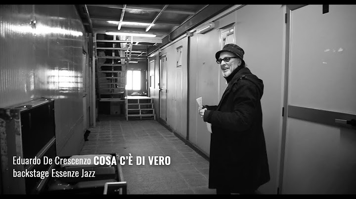 2015/2016. COSA C'È DI VERO - Backstage tour Essenze Jazz